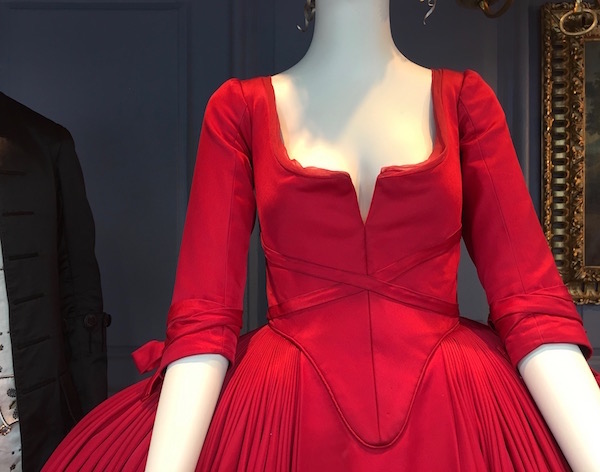 Saks Red Bodice