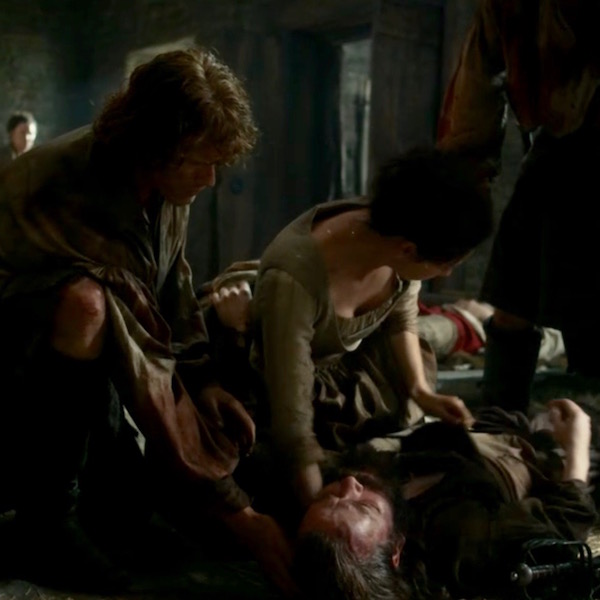 ep 210 Angus faints