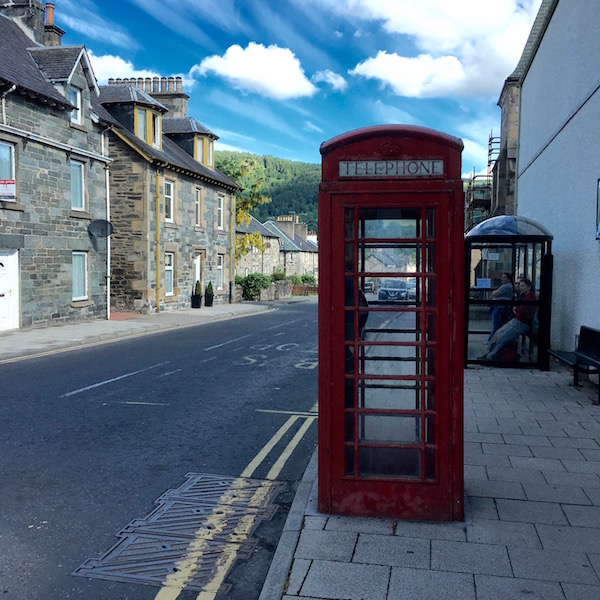 Aberfeldy phone box